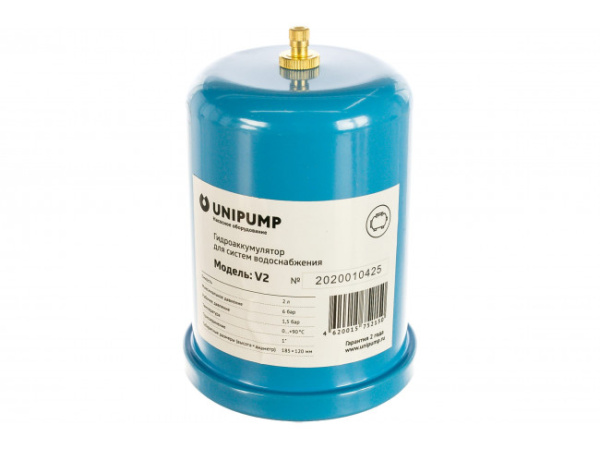 Гидроаккумулятор UNIPUMP (2 л.) вертикальный