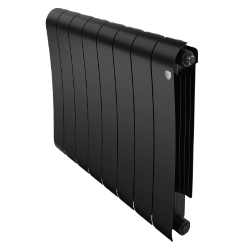 Радиатор биметаллический Royal Thermo Infinity 500 [10 секций] Noir Sable