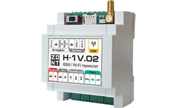 Контроллер отопительный ZONT-H1V.02