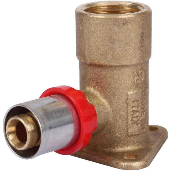 Водорозетка 16х1/2" пресс h=53мм TIEMME