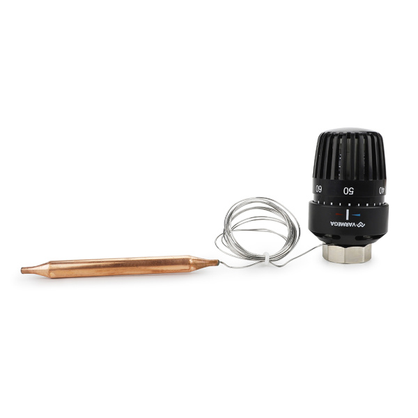 Термоголовка (M30x1.5, выносной датчик, Ø18*70, белая) VARMEGA