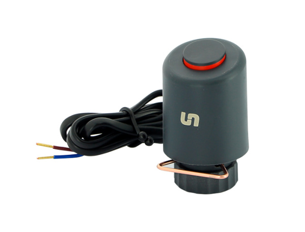 Привод термоэлектрический 230В НЗ (М30х1,5, кабель 1 м) UNI-FITT