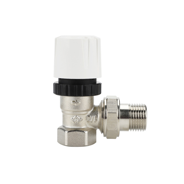 Вентиль НВ 1/2" термостатический, угловой, со сгоном VARMEGA