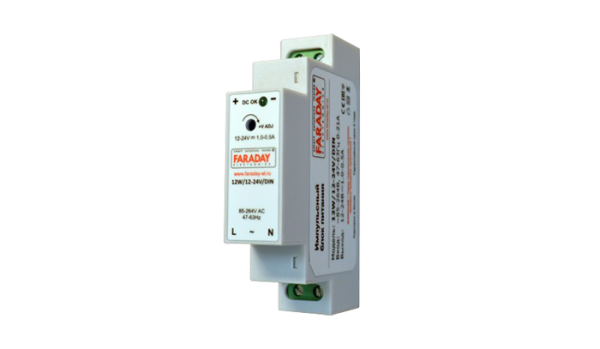 Импульсный блок питания ZONT FARADAY 12W/12-24V