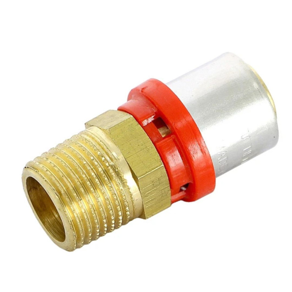 Муфта НР 20х1/2" пресс TIEMME