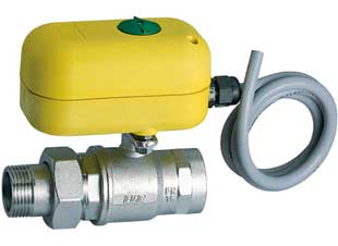 Кран 2-х ходовой 3/4" (американка-ВР) шар. моторизованный, 220 В, 40 секунд FAR
