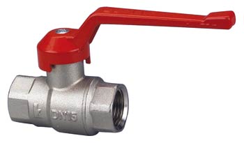 Кран шаровой DN20 3/4" ВВ (PN50, длинная ручка) HERZ