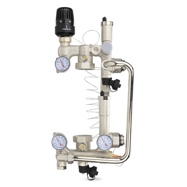 Насосно-смесительный узел комбинированный 1" (без насоса) Combi Varmix-TH VARMEGA