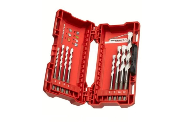 Набор сверл по мультиматериалам (8 шт; 4-12 мм; хвостовик HEX) Milwaukee