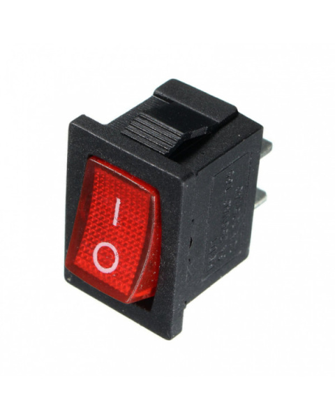 Переключатель клавишный KLS7-005-C2-Ч/К
