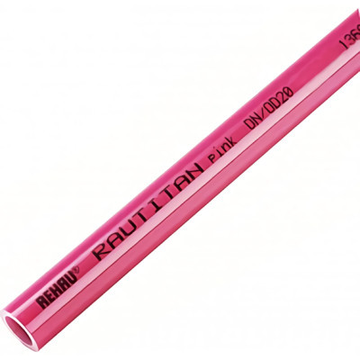 Труба 63x8,7 (6 м, лиловая) RAUTITAN PINK PLUS REHAU