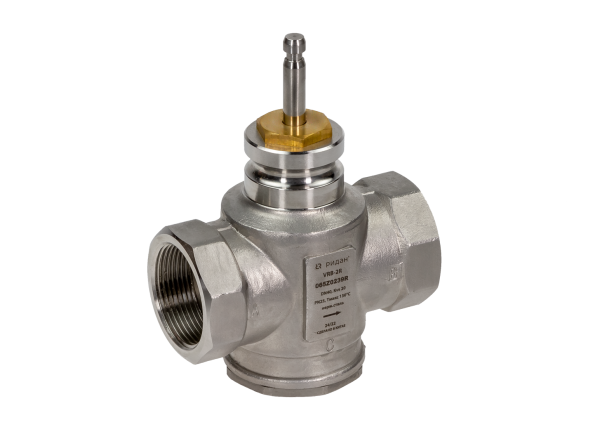 Клапан 2-х ходовой, регулир. DN20 3/4" (6,3 Kvs, седельный) VRB-2R Ридан