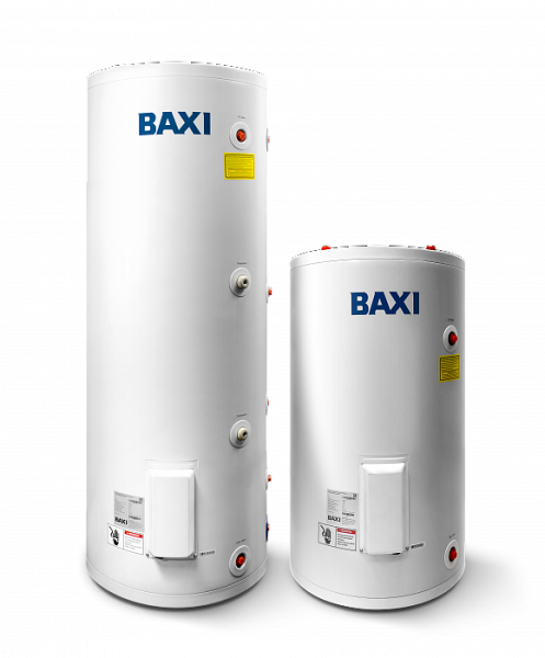 Бойлер 200 л. напольный UBC DC BAXI (2 теплообменника)