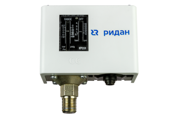 Реле давления KPI 38R 1/4" (8-32 бар, дифференциал 2…6 бар, автоматический сброс) Ридан