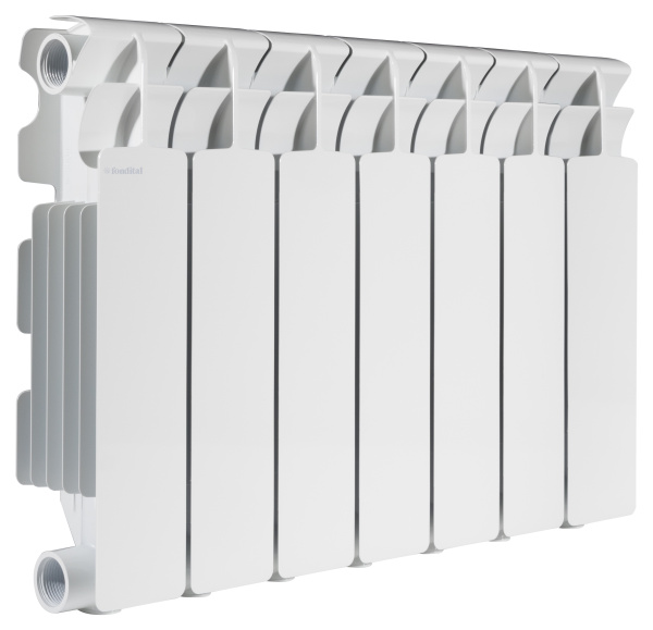 Радиатор алюминиевый FONDITAL 350/100 CALIDOR SUPER B4 [7 секций]