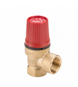 Клапан предохранительный 2,5 бар ВВ 1/2" MVI