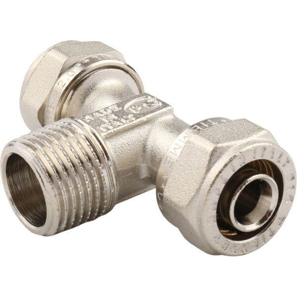 Тройник НР 26х1"х26 цанга TIEMME