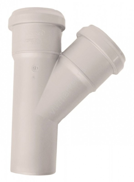 Тройник 50x50x45° COMFORT PLUS SINIKON