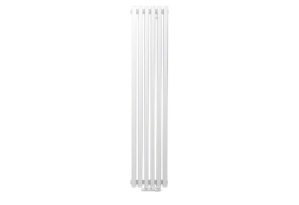Радиатор QUADRUM 40 V 1500-4 RAL 1Т104S9016 белый муар KZTO