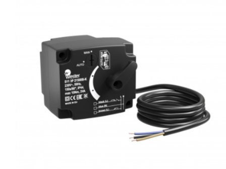 Привод Wester S11 3P 21500B-K 230 VAC 50 Hz 150s/90° 3-точ. SPST  10 Nm