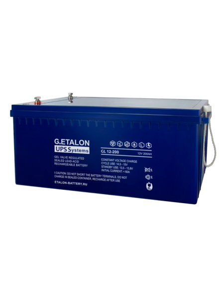 Аккумулятор G.ETALON GL GEL 200 Ач, 12 В