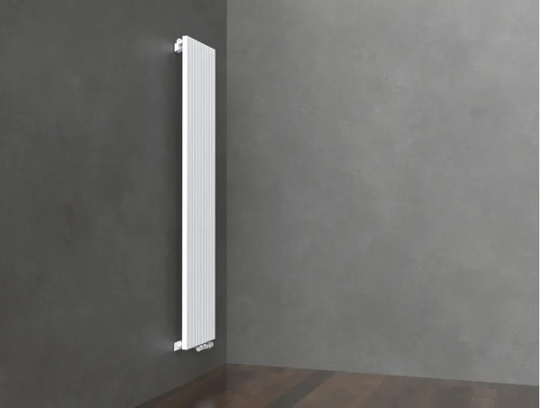 Радиатор QUADRUM 40 V 1750-4 С RAL1T183S8025 кофейный муар KZTO