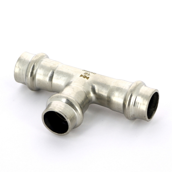 Тройник пресс 15 (нерж. сталь) IBP