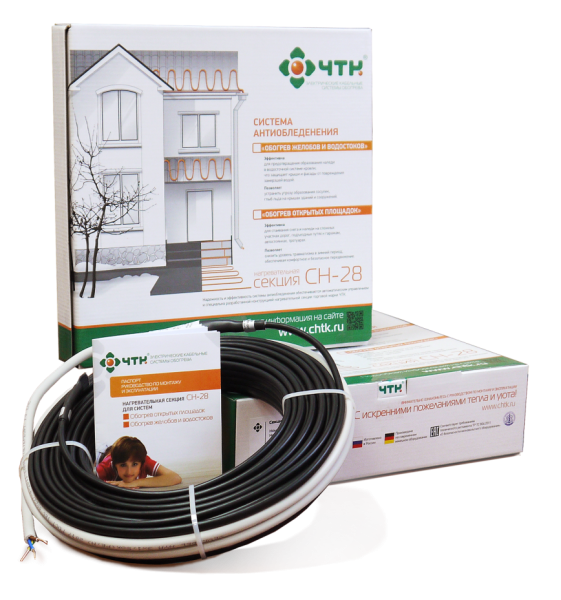 Секция нагревательная СН-28-213 Вт (7,6 м)