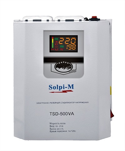 Стабилизатор Solpi-M TSD-500 ВА #УЦЕНКА