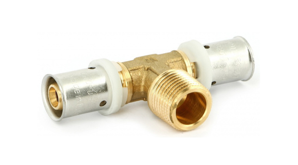 Тройник НР 20х3/4"х20 пресс UNI-FITT