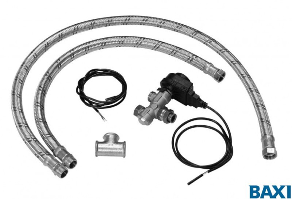 Комплект с 3х ходовым клапаном для присоединения бойлера  к котлам ECO3