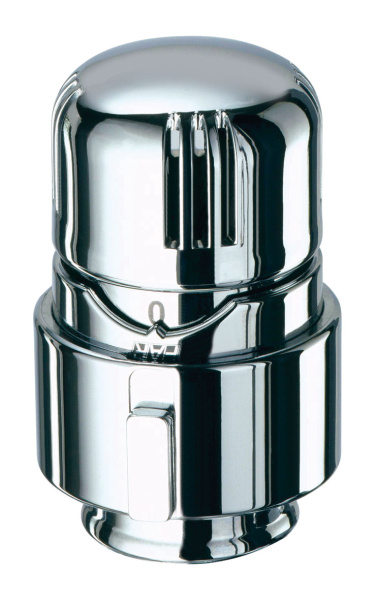 Термоголовка (встроенный жидкостный датчик), серебро FAR