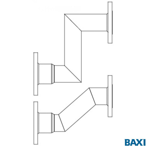 Трубы подачи/возврата в разделитель производительностью 18м/ч DN65 