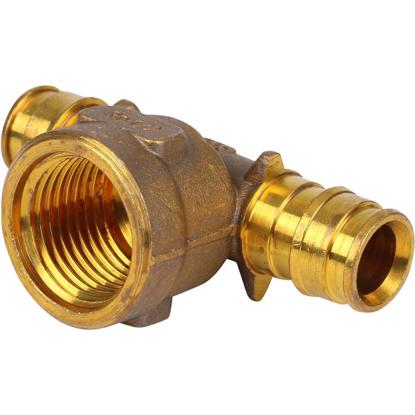 Тройник ВР 16x1/2" (латунь) UPONOR