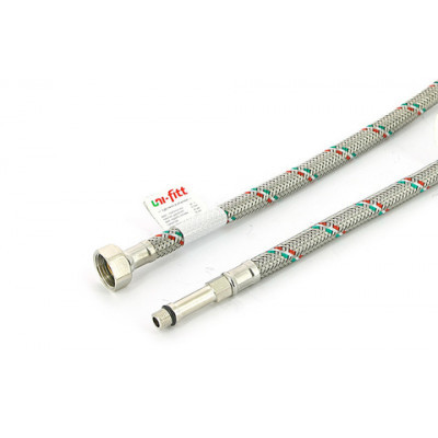 Подводка для смесителя ML8x1-1/2" 60 см (удлиненный штуцер) UNI-FITT [ITA]