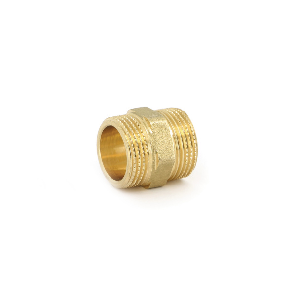 Ниппель 1/4"х1/4" латунь UNI-FITT