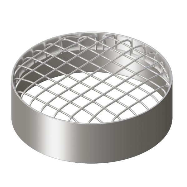 Наконечник для труб D80 (алюминий) KRATS