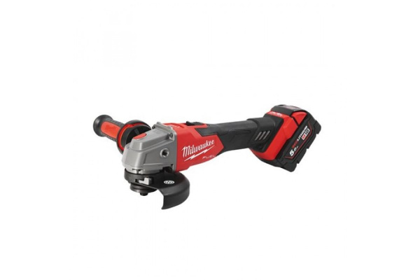 Шлифмашина аккумуляторная угловая Milwaukee M18 FSAG125XB-502X FUEL
