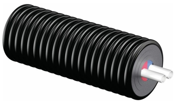 Труба в изоляции 2x32x4,4/175 PN10 ECOFLEX THERMO TWIN UPONOR