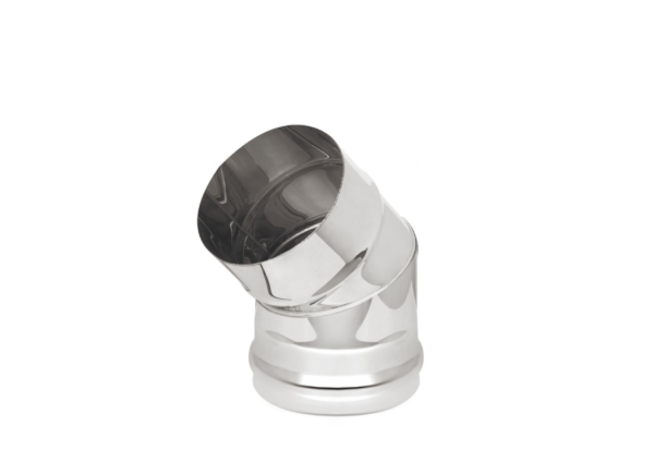 Отвод D115 45 гр. (430/0,8) Дымотек