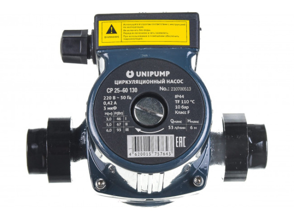 Насос циркул. UNIPUMP CP 25-60 L=130