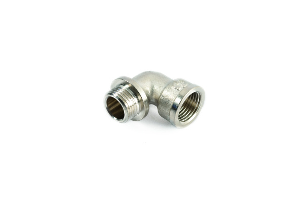 Уголок 1/2" ВН с упором (никел.) GENERAL FITTINGS
