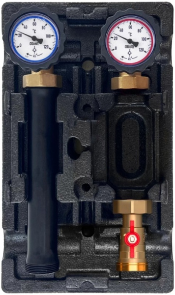 Насосная группа DN25 (без насоса, в теплоизоляции) OGINT