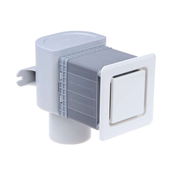 Клапан вакуумный канализационный для скрытого монтажа  DN50/75