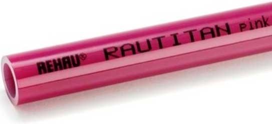 Труба 32x4,4 (50 м, лиловая) PINK REHAU