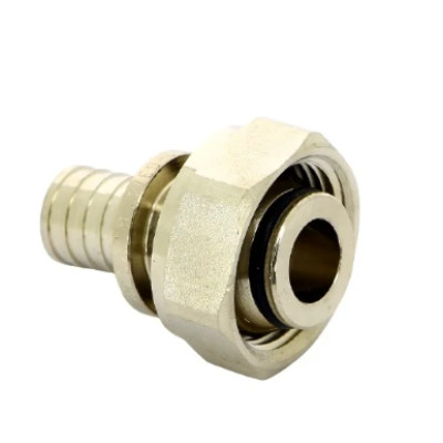 Соединитель ВР 16x3/4" EK (DZR-латунь) REHAU