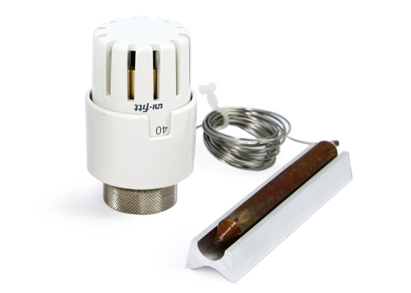 Термоголовка (М30х1,5) с дистанционным датчиком UNI-FITT