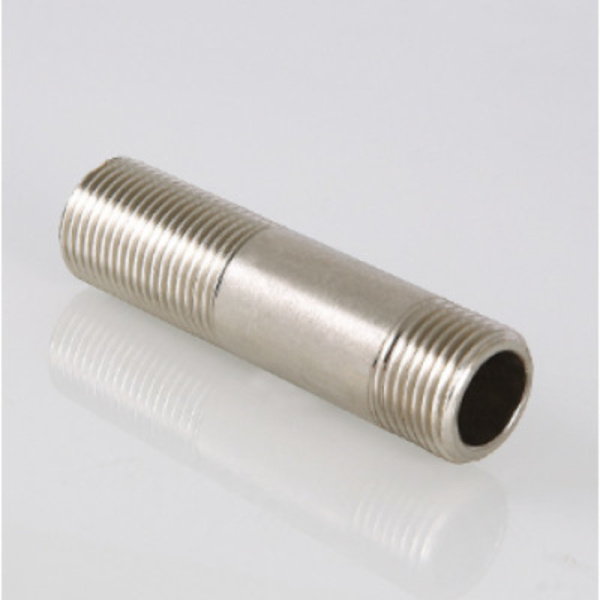 Сгон НН 1/2"x100 мм (никель) UNI-FITT