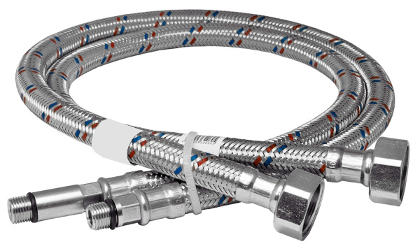Подводка для смесителя M10x1-1/2" 40 см 