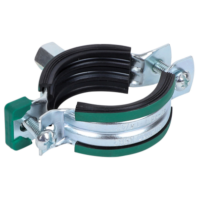 Хомут KSB2 М8/М10 1 1/2" (48-52 мм) 2-х винт. с уплотн. epdm, быстрый замок 